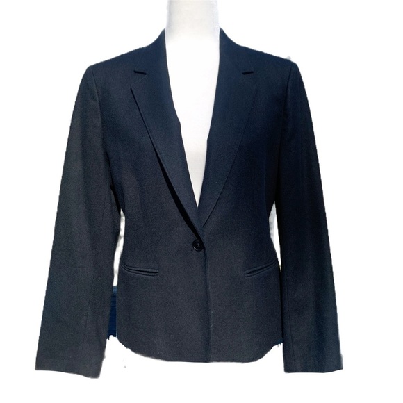 Pendelton Wool Blazer 14 Black Vintage Academia 80's Heritage - Picture 1 of 9